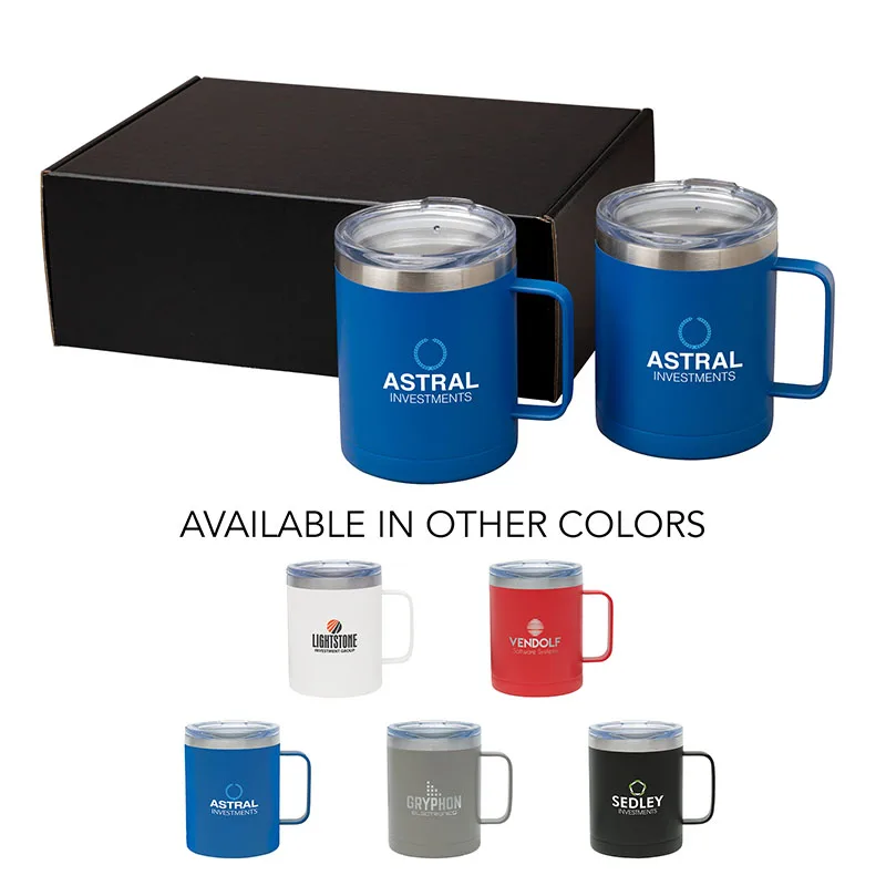 Camper II Two-Piece Camping Mug Gift Set