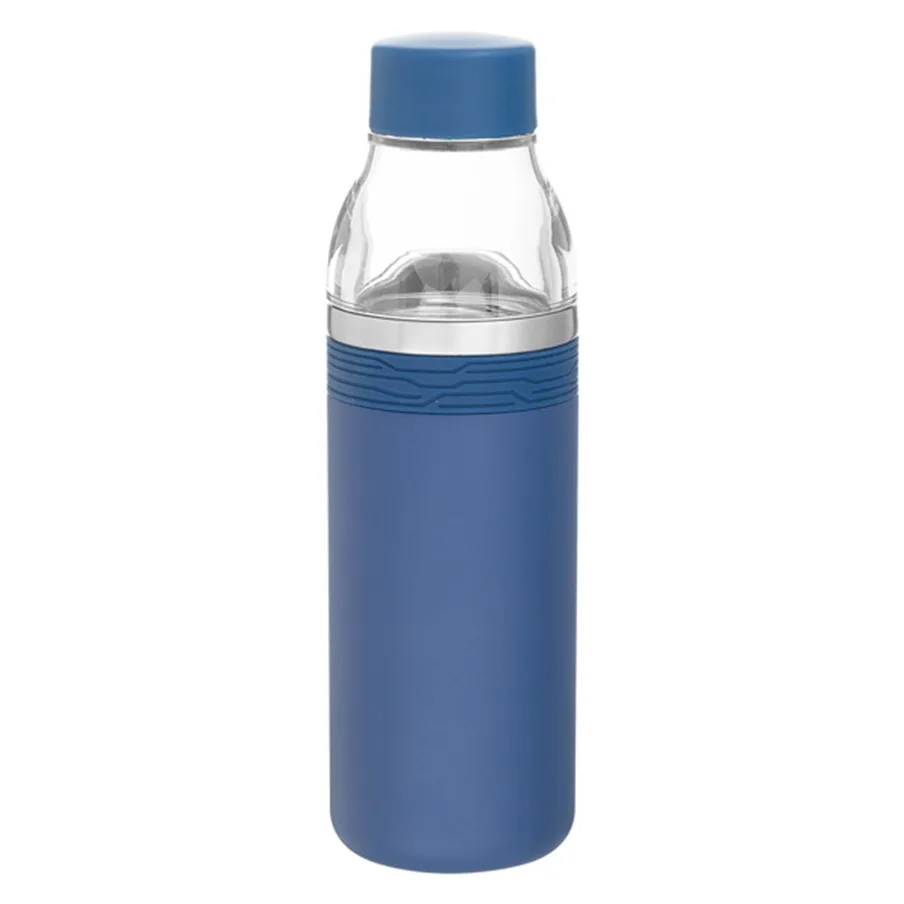 Matte Navy Blue Blank with Bottle Lid