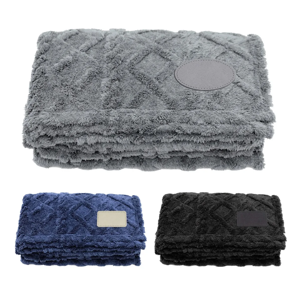 Legacy 280GSM RPET Sherpa Fleece Blanket view 2