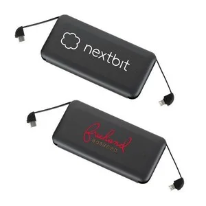 Volt UL Listed 10000 mAh Built-in Cable Powerbank view 2
