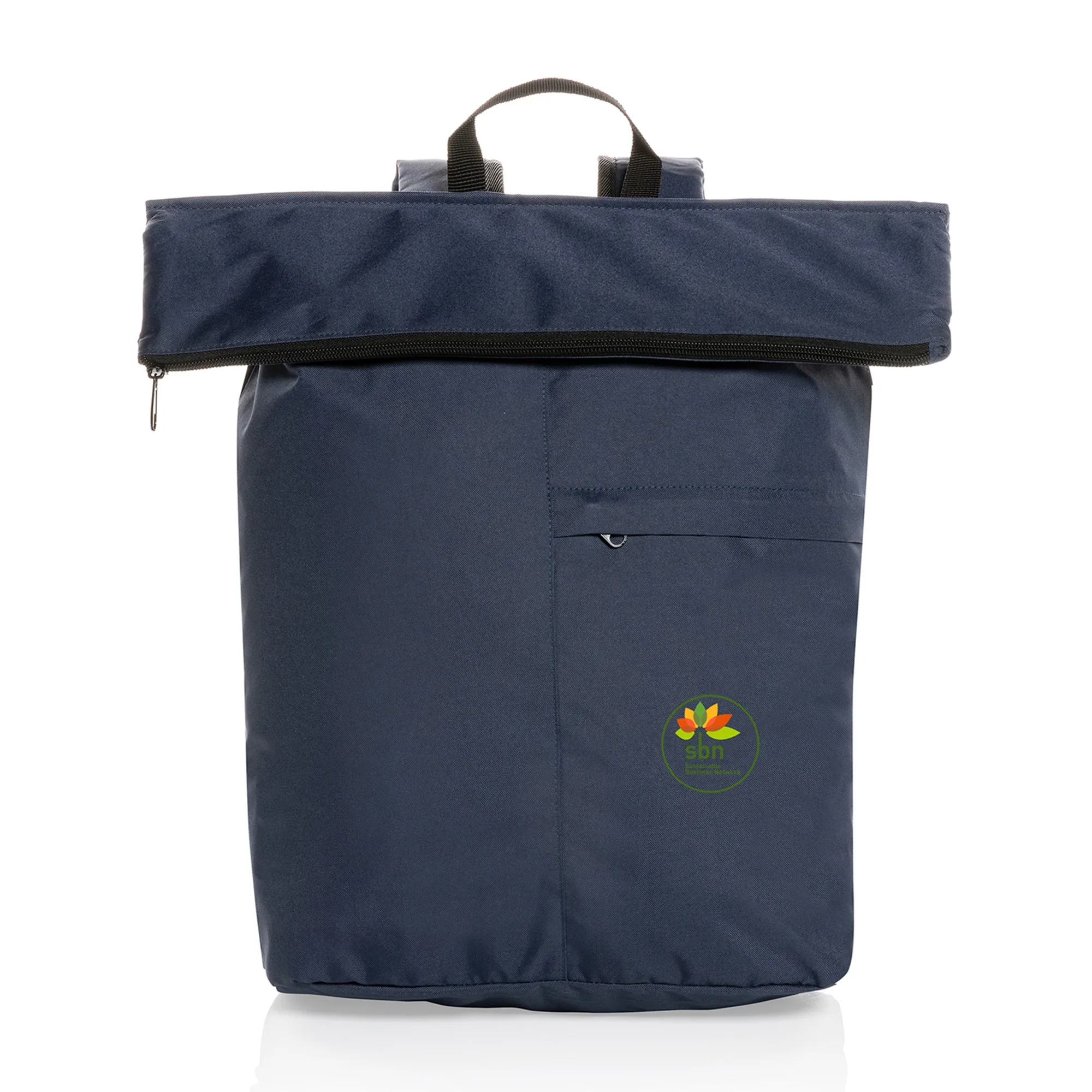 Dillon AWARE™ rPET Lightweight Foldable Backpack - Navy