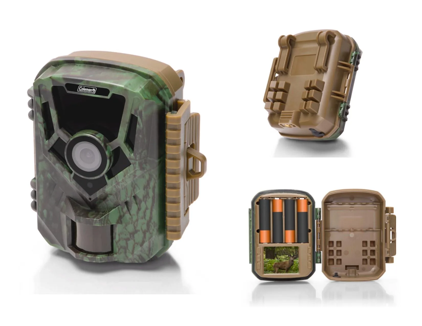 Coleman Xtremetrail 20.0 Mp Game Camera - Camouflage Green