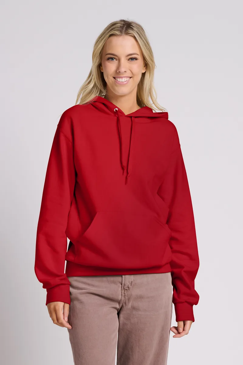 Jerzees Ultimate™ Unisex CVC Ring Spun Hooded Sweatshirt