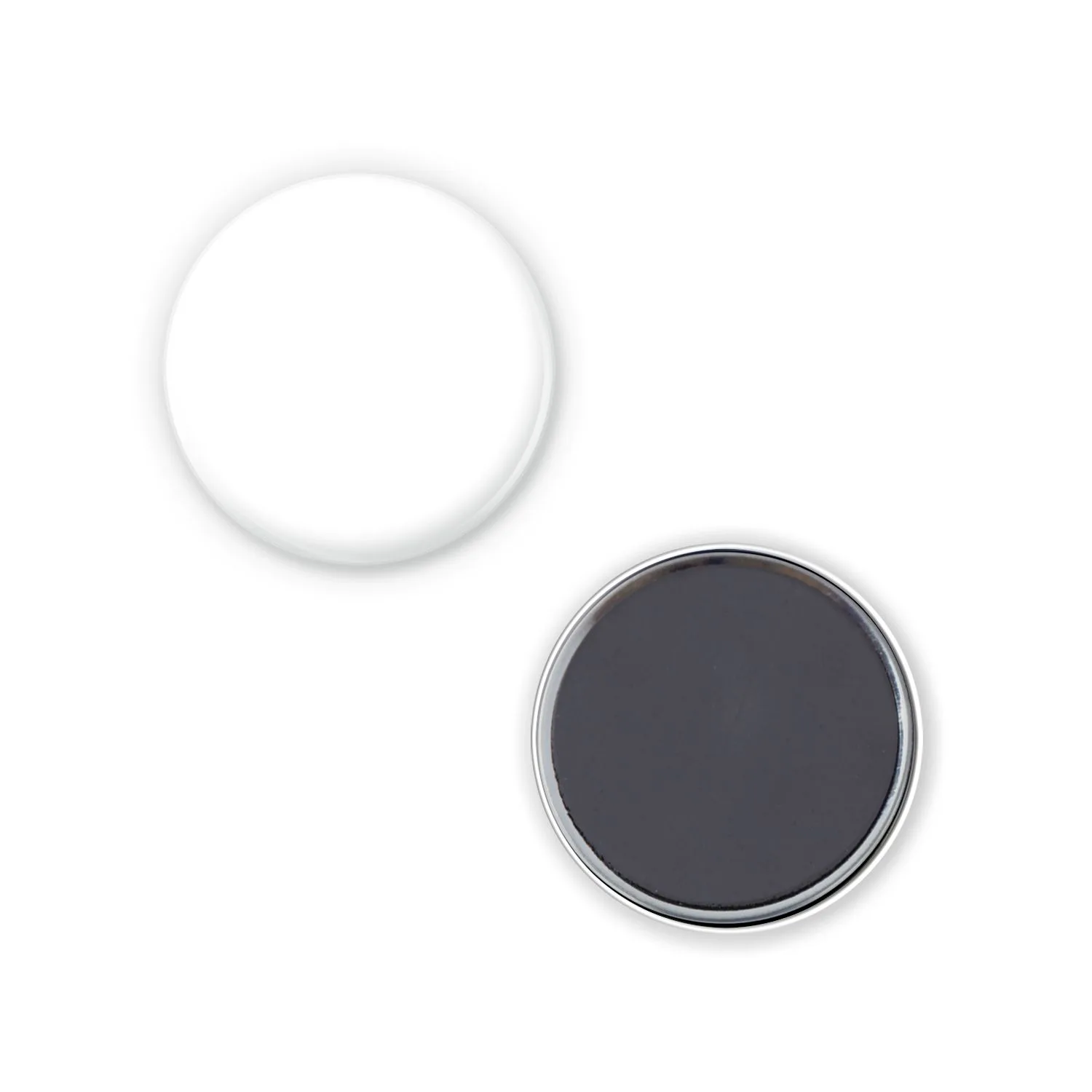1-3/4 Diam Round Button w/ Magnet view 2