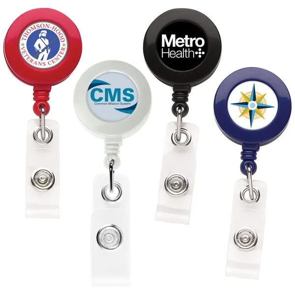 "Better" Round Retractable Badge Reel