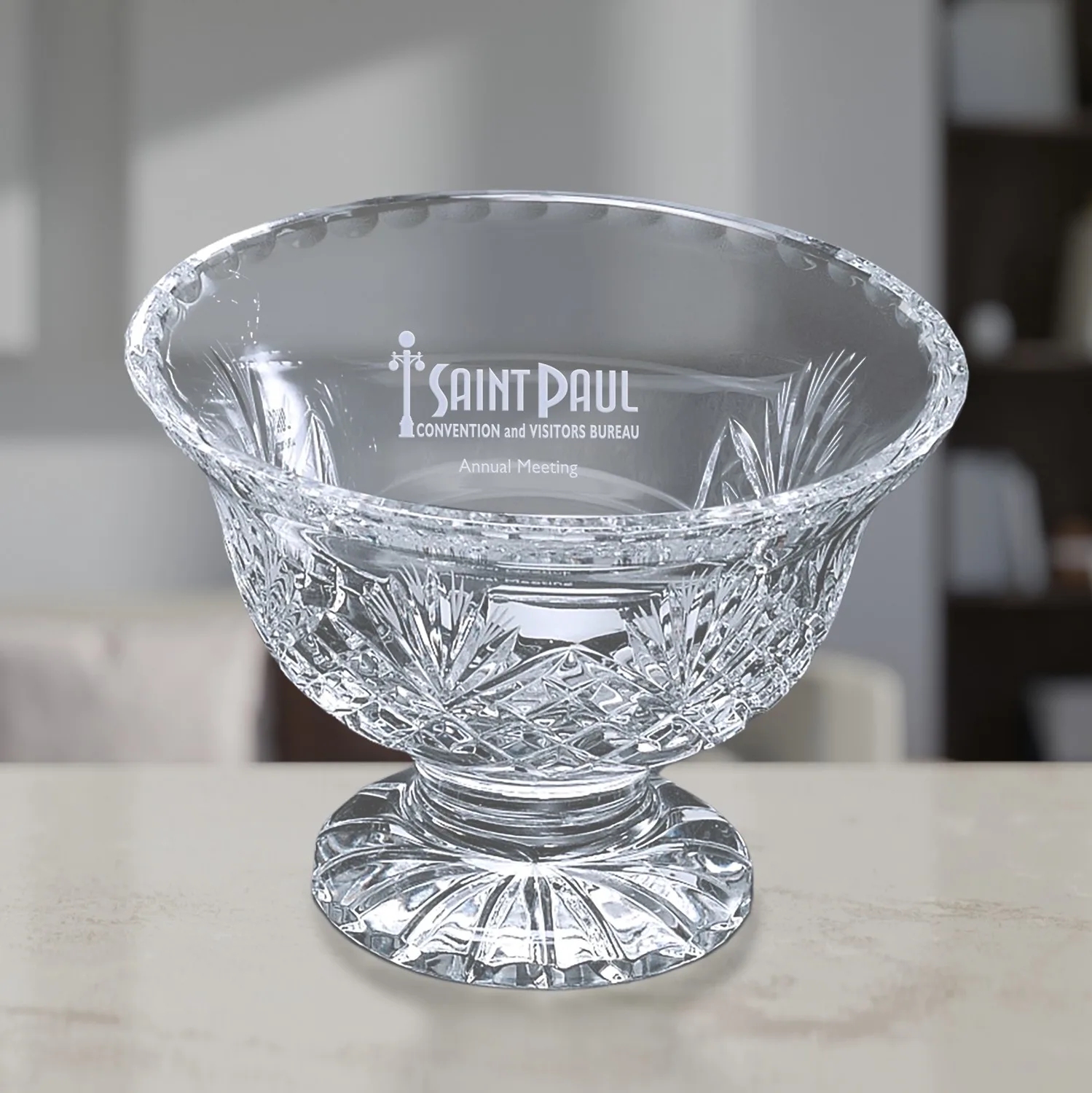 Durham Footed Trophy Bowl 7-1/2" Dia.