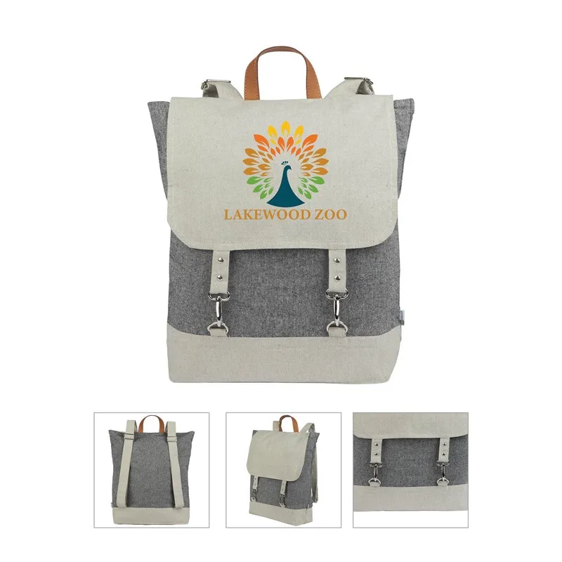 Renew IV 8 oz. Recycled Cotton Backpack