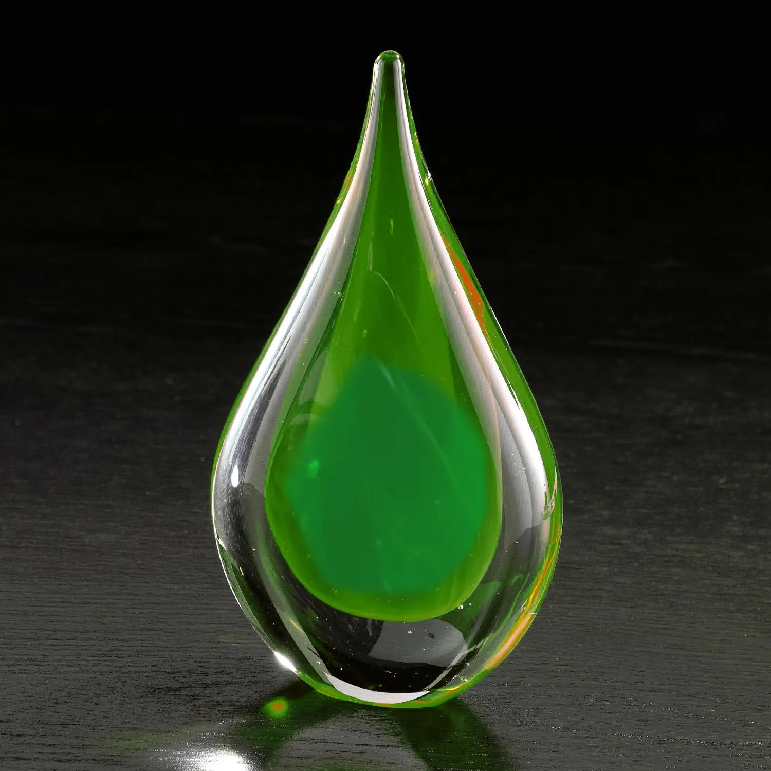 Fusion Art Glass Award w/ Black Base view 6