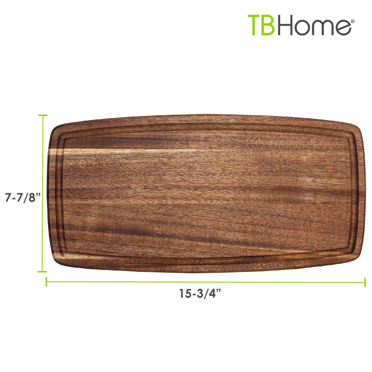 16" Acacia Cutting Board w/Juice Groove view 2
