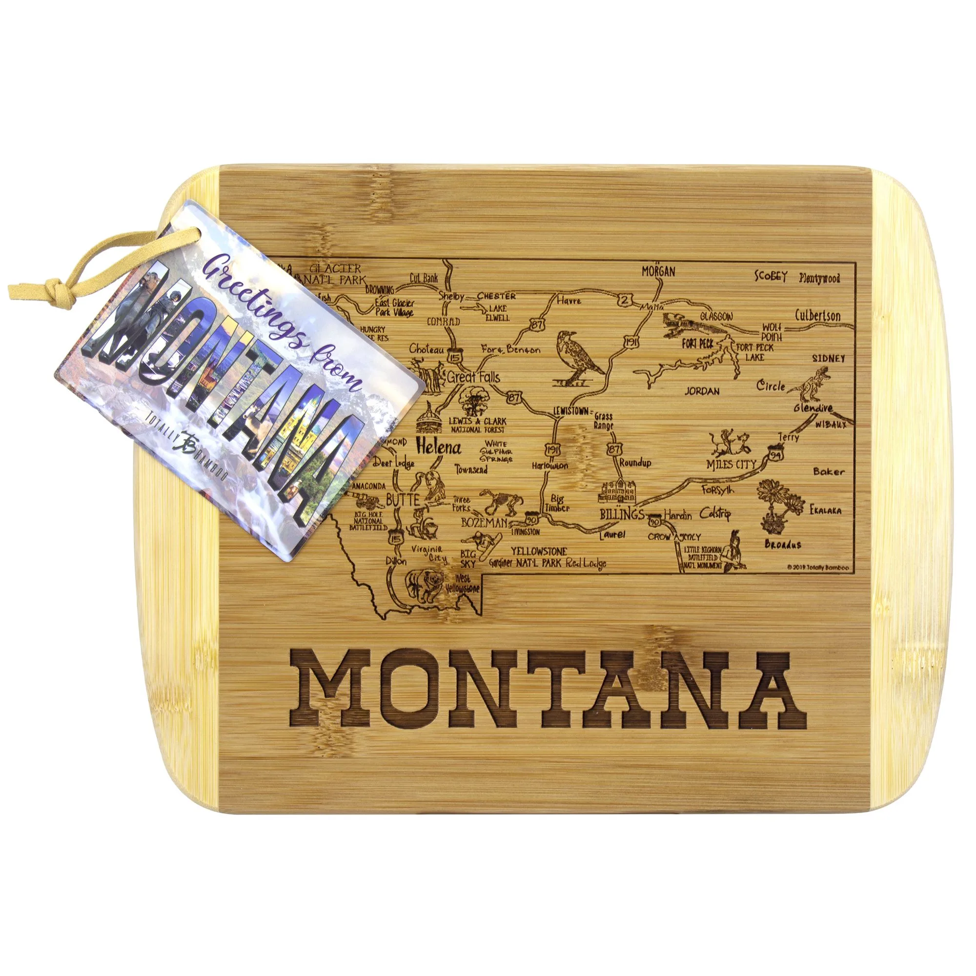 A Slice of Life Montana Serving & Cutting Board view 2