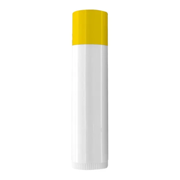 SPF 15 Lip Balm in White Tube with Colored Cap view 2
