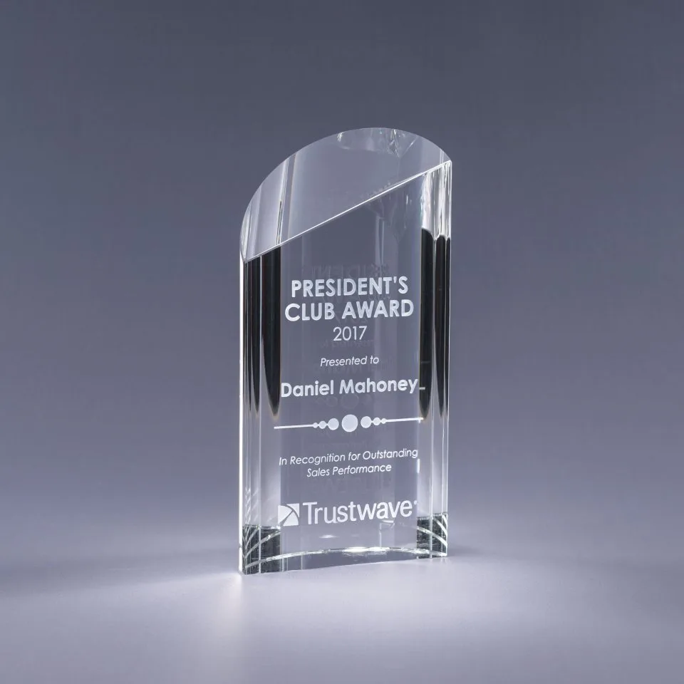 8.75" Strata Crystal Award