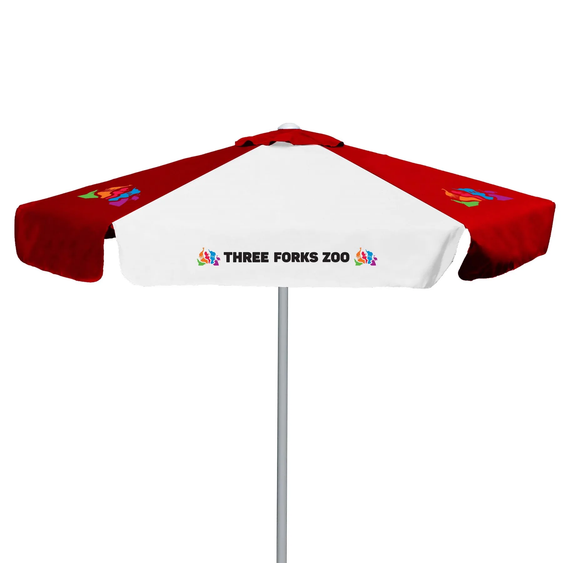 7' E-Z Glide Market Umbrella Kit With Valance (6 Imprints) view 6