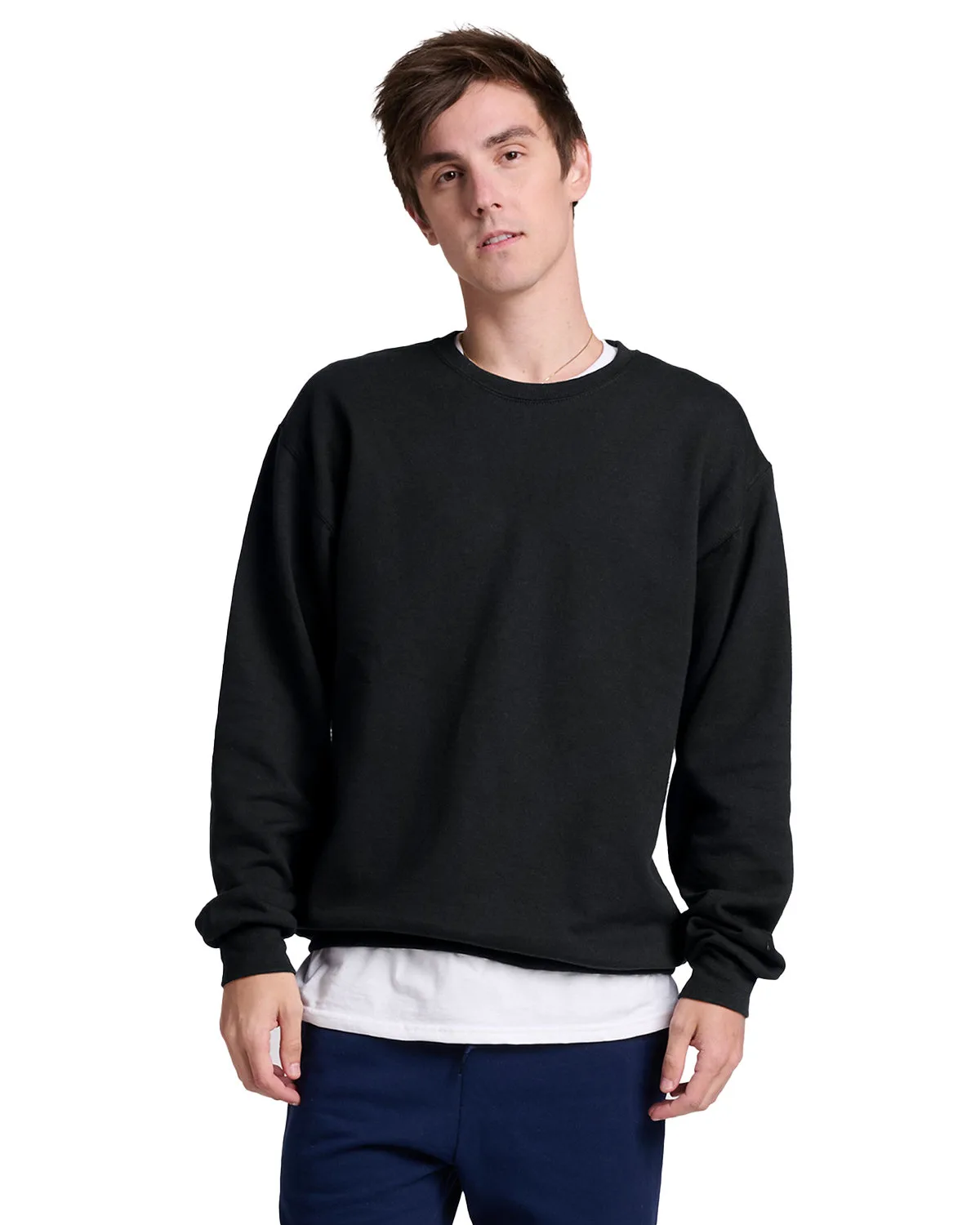 Jerzees Unisex Ultimate™ CVC Ring-Spun Sweatshirt view 2