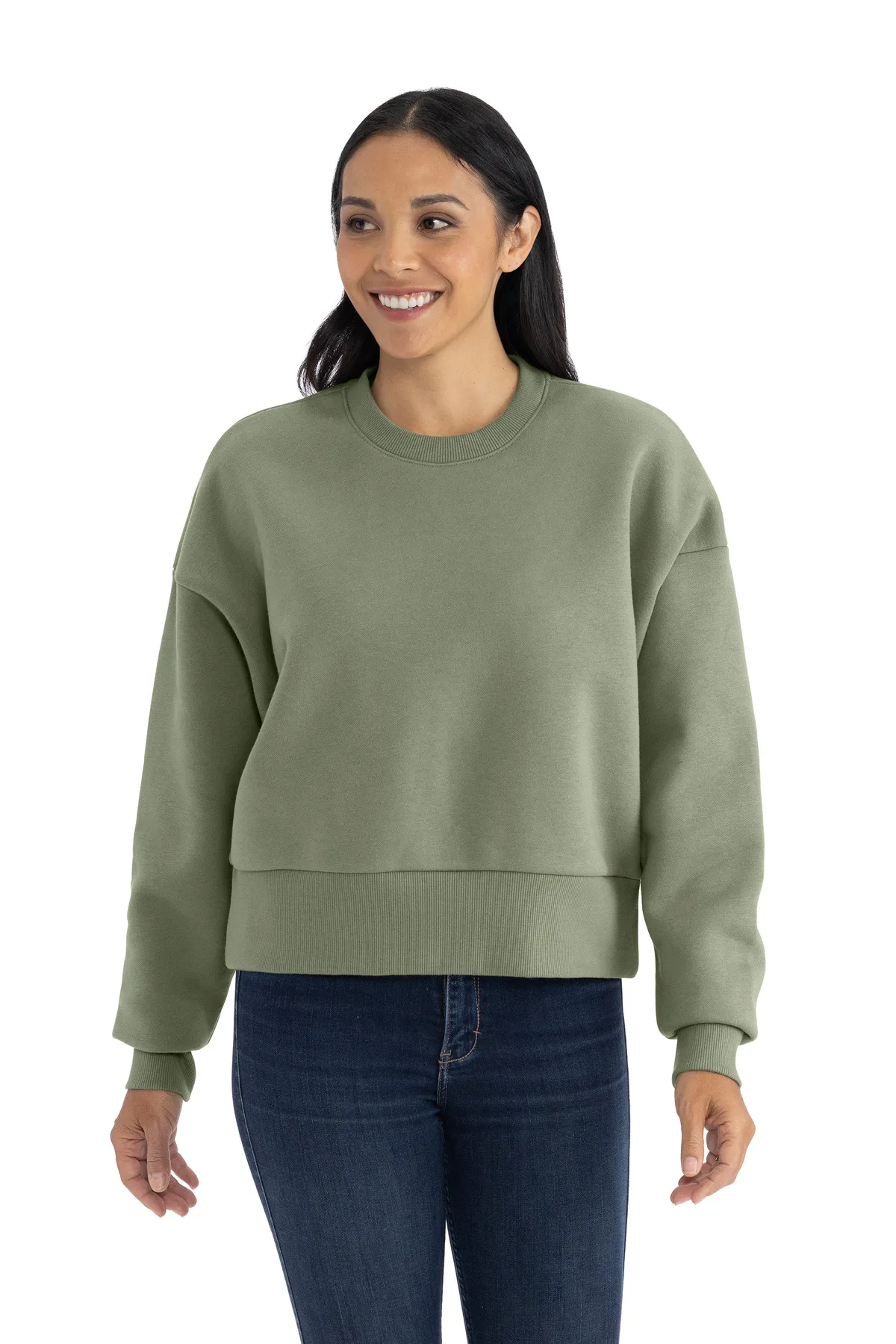 Next Level Apparel® Women's Heavyweight Sweatshirt view 7