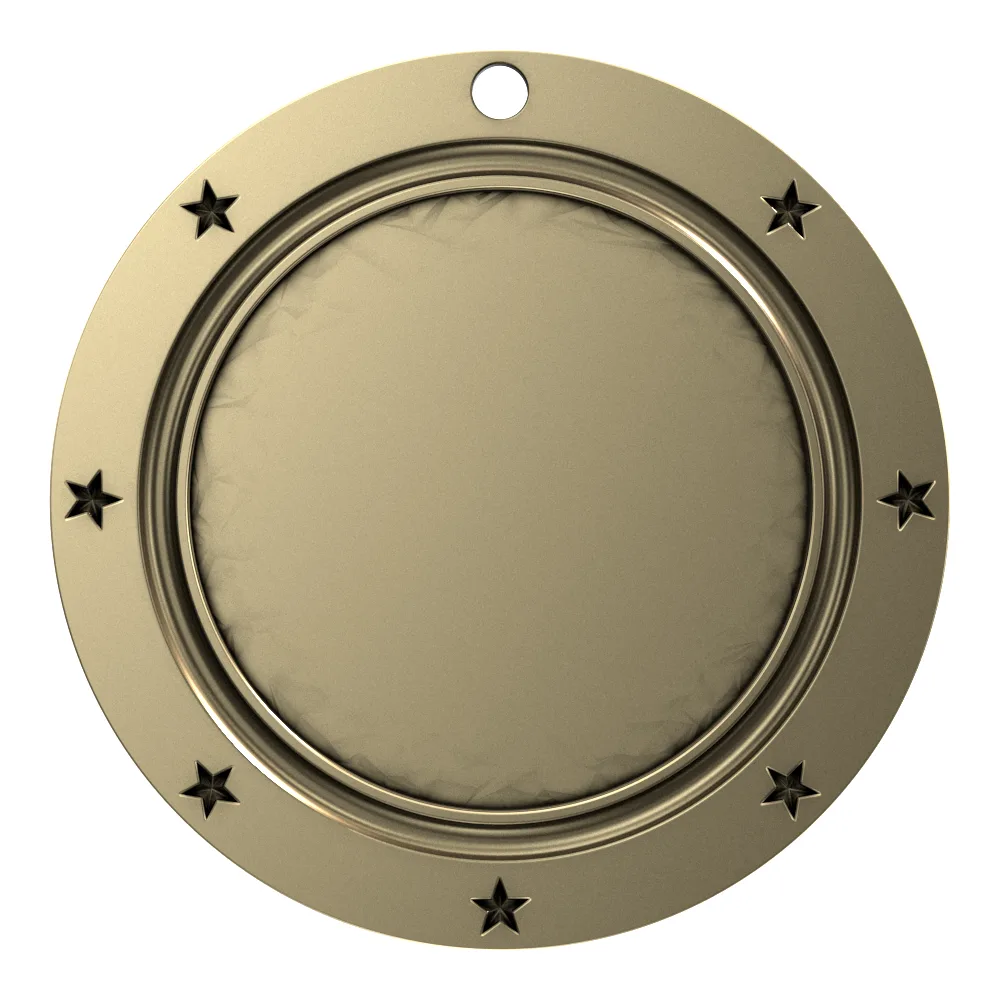Antique Martial Arts World Class Medallion (3") view 2