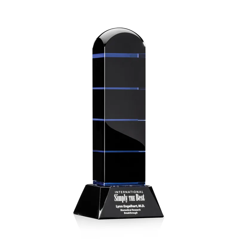 Tower, Black, Blue