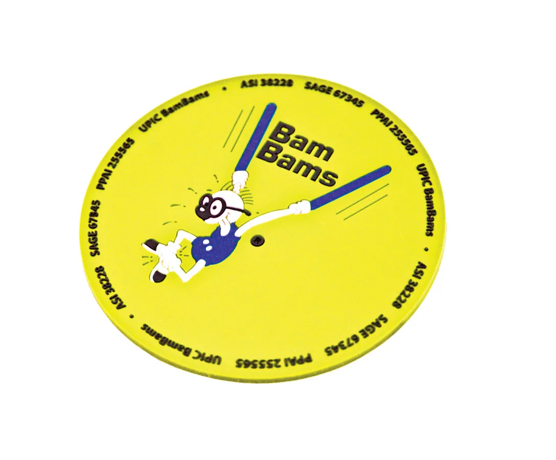 Soft PVC 2D Coasters (Small ) view 2
