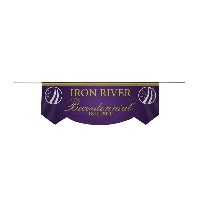 3' x 8' Parade Banner Scallop Bottom Kit