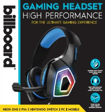 Billboard Performance Teleconference & Gaming Headset - Black