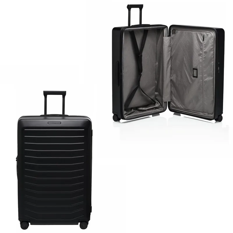 Bric's Porsche Roadster By Bric's 32" Expandable Spinner Luggage - Black Matte