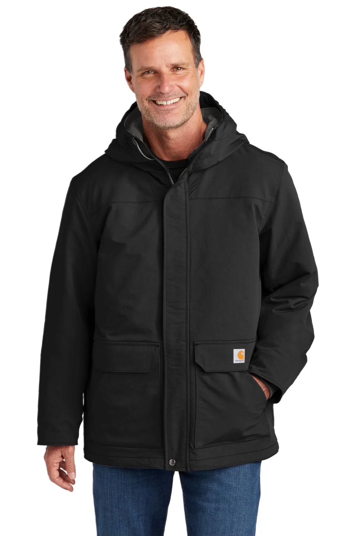 Carhartt® Super Dux™ Insulated Hooded Coat view 2