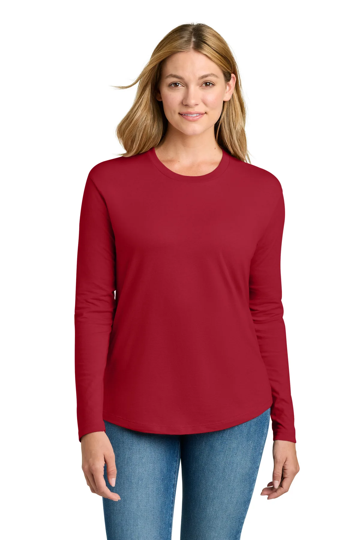 Next Level Apparel® Women's Cotton Relaxed Long Sleeve Tee view 6