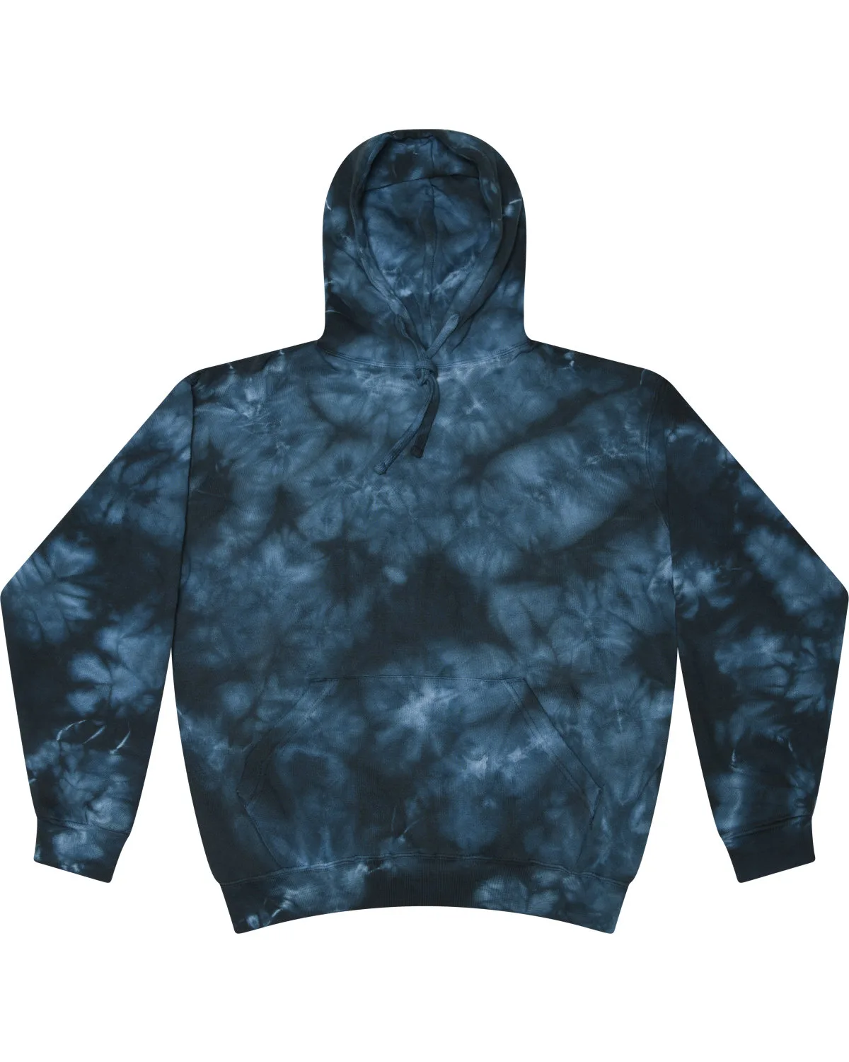 Tie-Dye Youth Unisex Crystal Wash Pullover Hooded Sweatshirt view 2