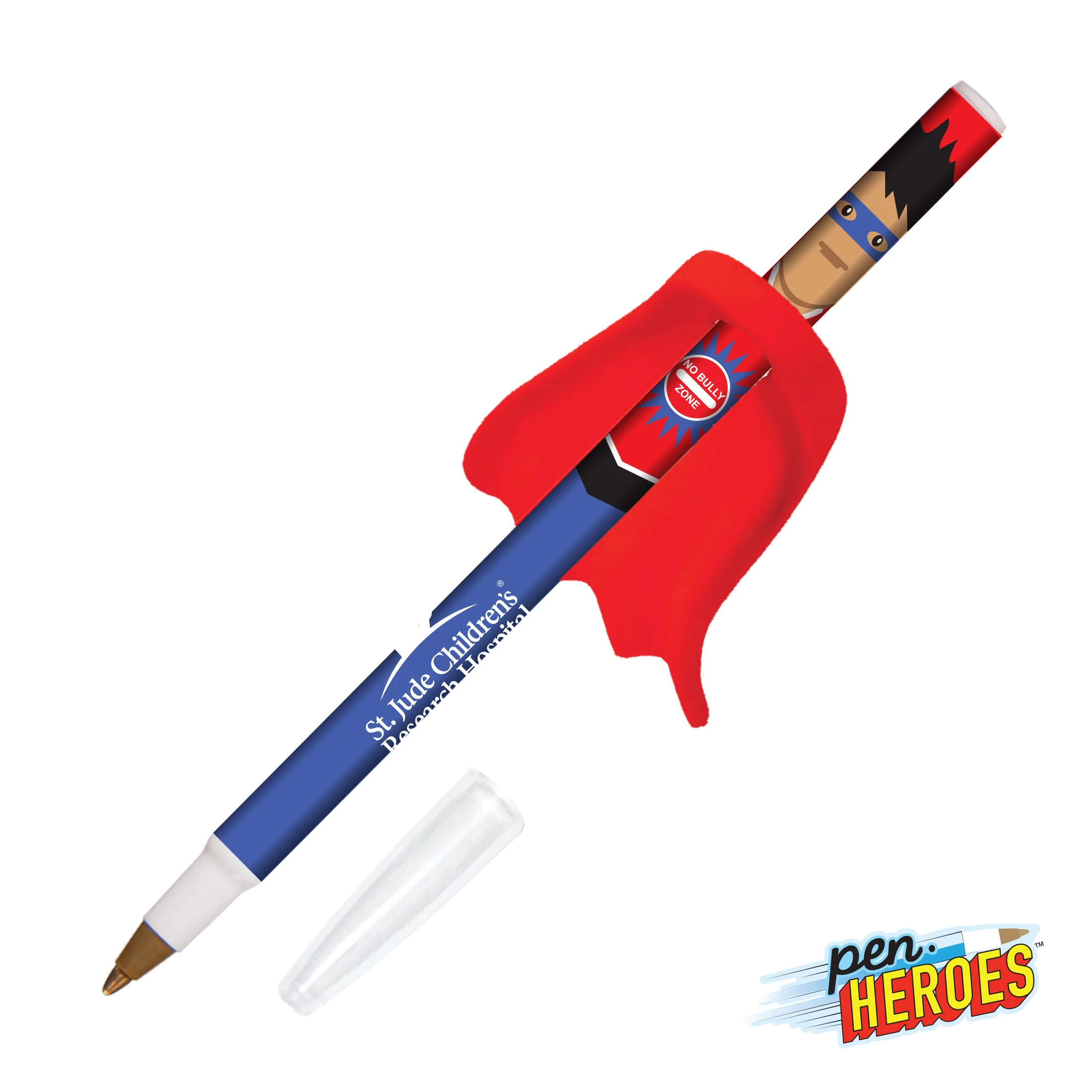 Pen Heroes™ Awareness Series w/Cape — Pen Heroes™ Awareness Series w/Cape