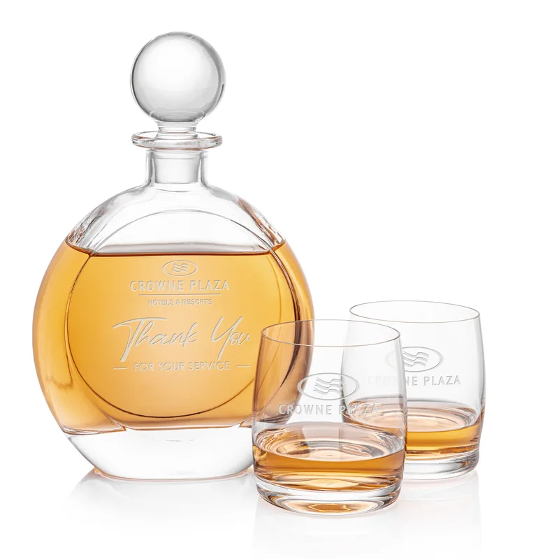Decanter OTR Set, Valemount Set, Decanter & 2 OTR
