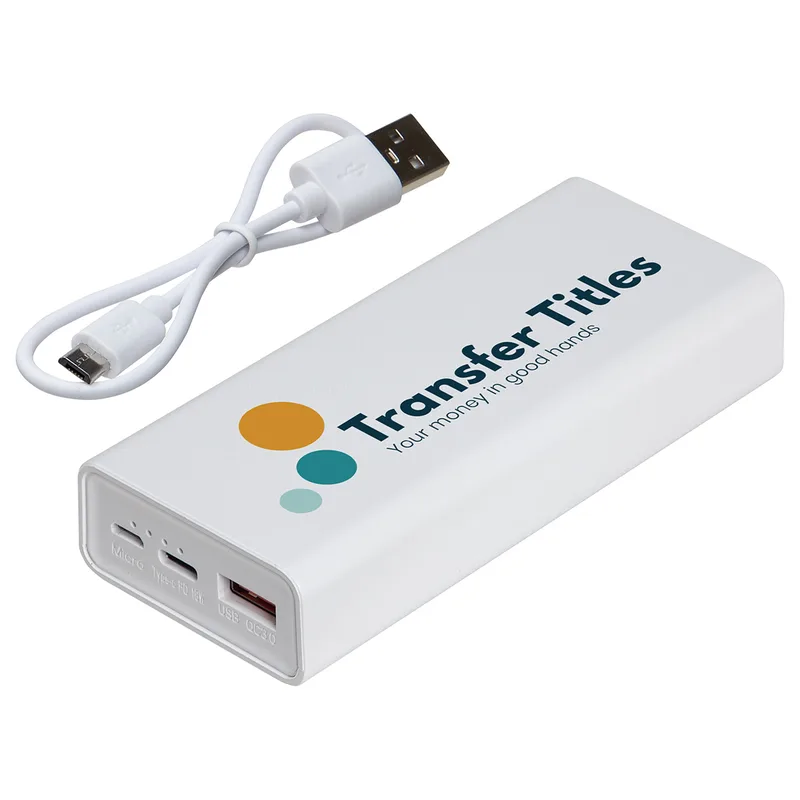 Premier 10000mAh PD + QC Power Bank