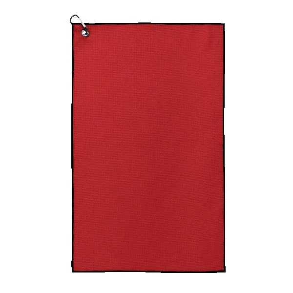 Waffle Weave Golf Towel view 2