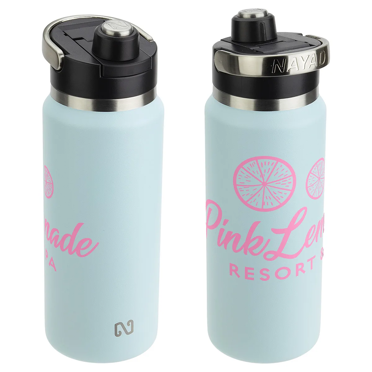NAYAD® Traveler 26 oz Stainless Double-wall Bottle with Twist-Top Spout view 5