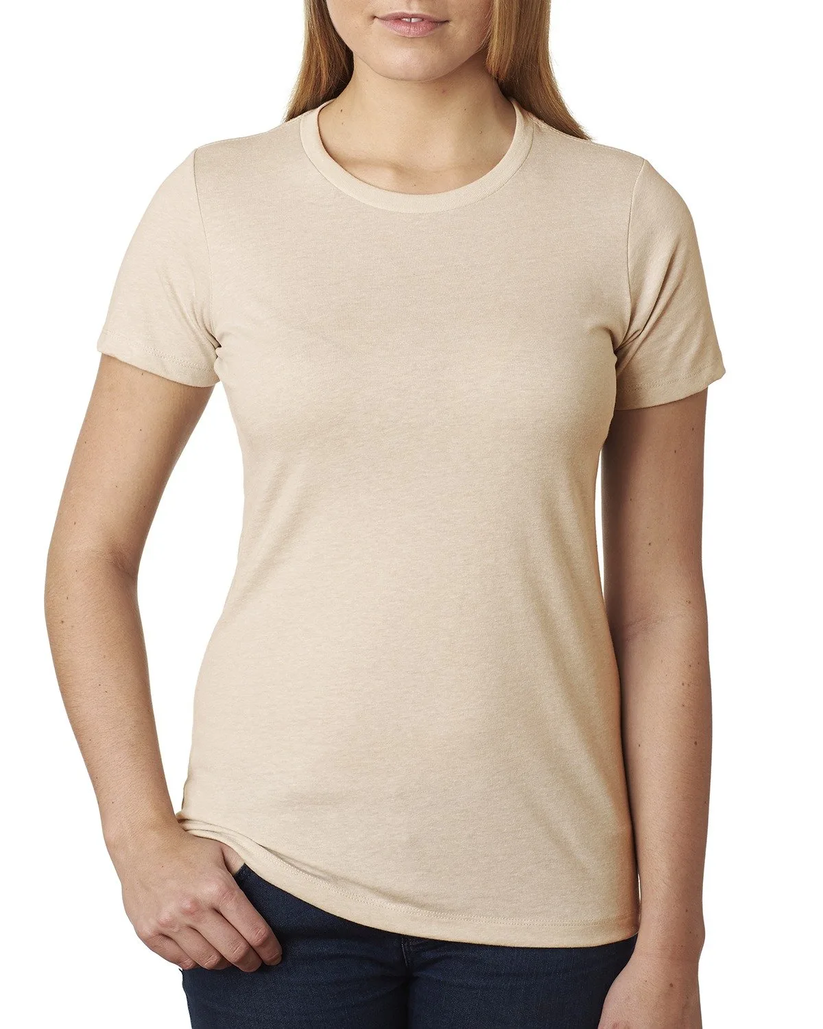 NEXT LEVEL APPAREL Ladies' CVC T-Shirt view 6