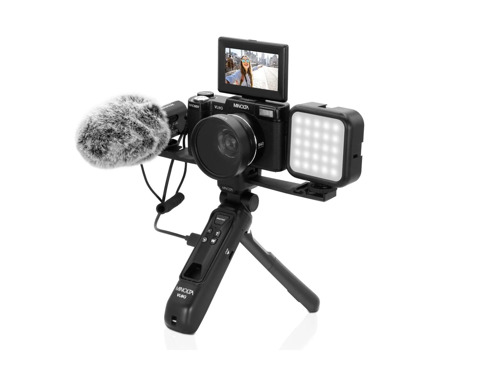 Minolta 4K Uhd Vlogging & Content Creator Kit