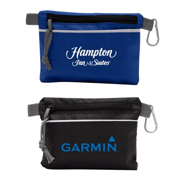 Travel & Hygiene Kit in a Zippered Pouch view 2