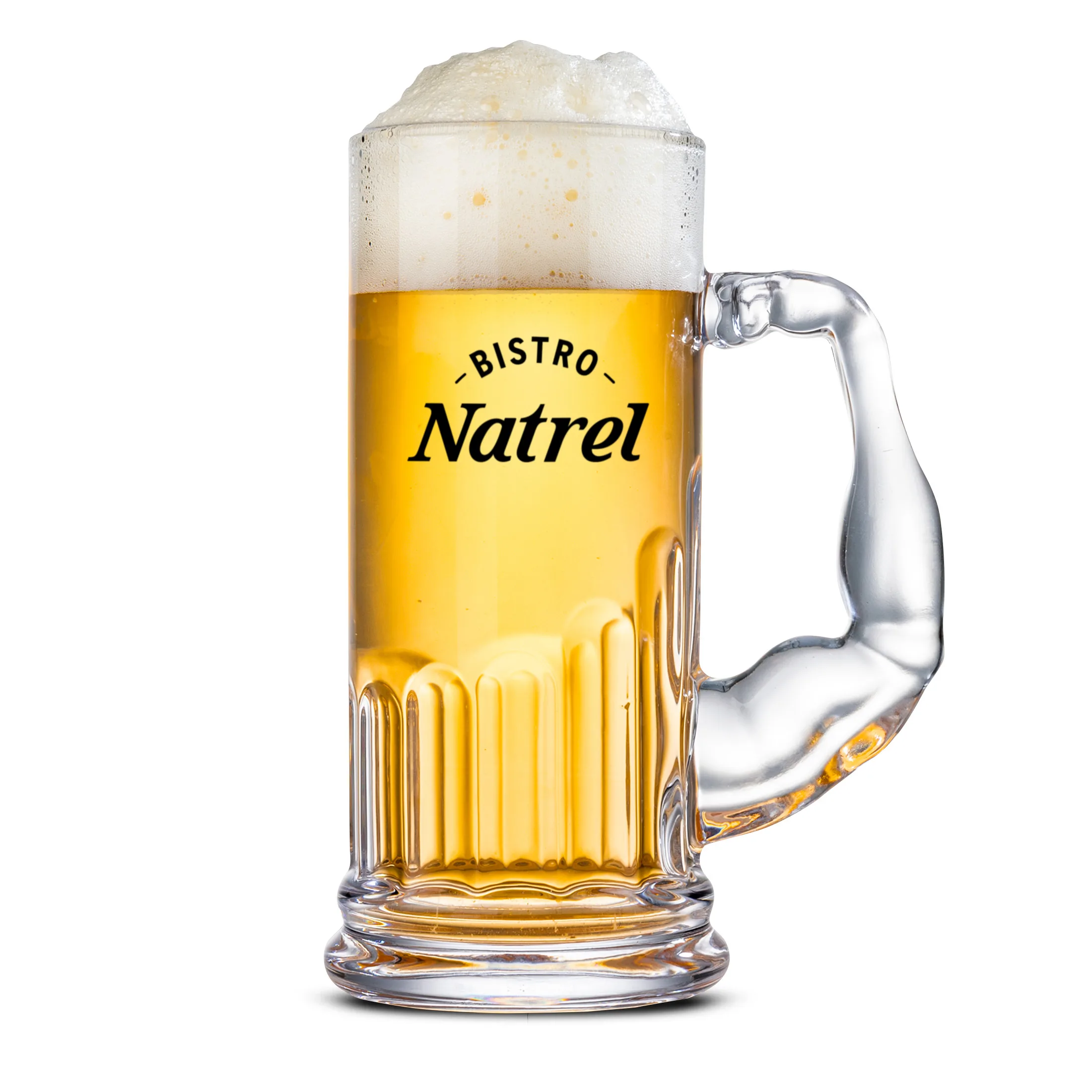 Muscle Man Beer Stein - 16oz — Muscle Man Beer Stein - 16oz