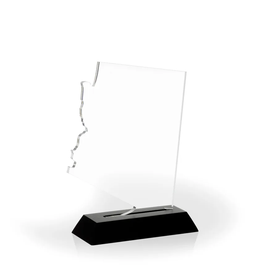 Arizona Award with Black Wood Base - Engraved
