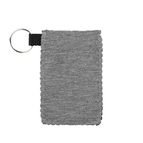 Heathered Jersey Knit Neoprene Card Guardian view 2