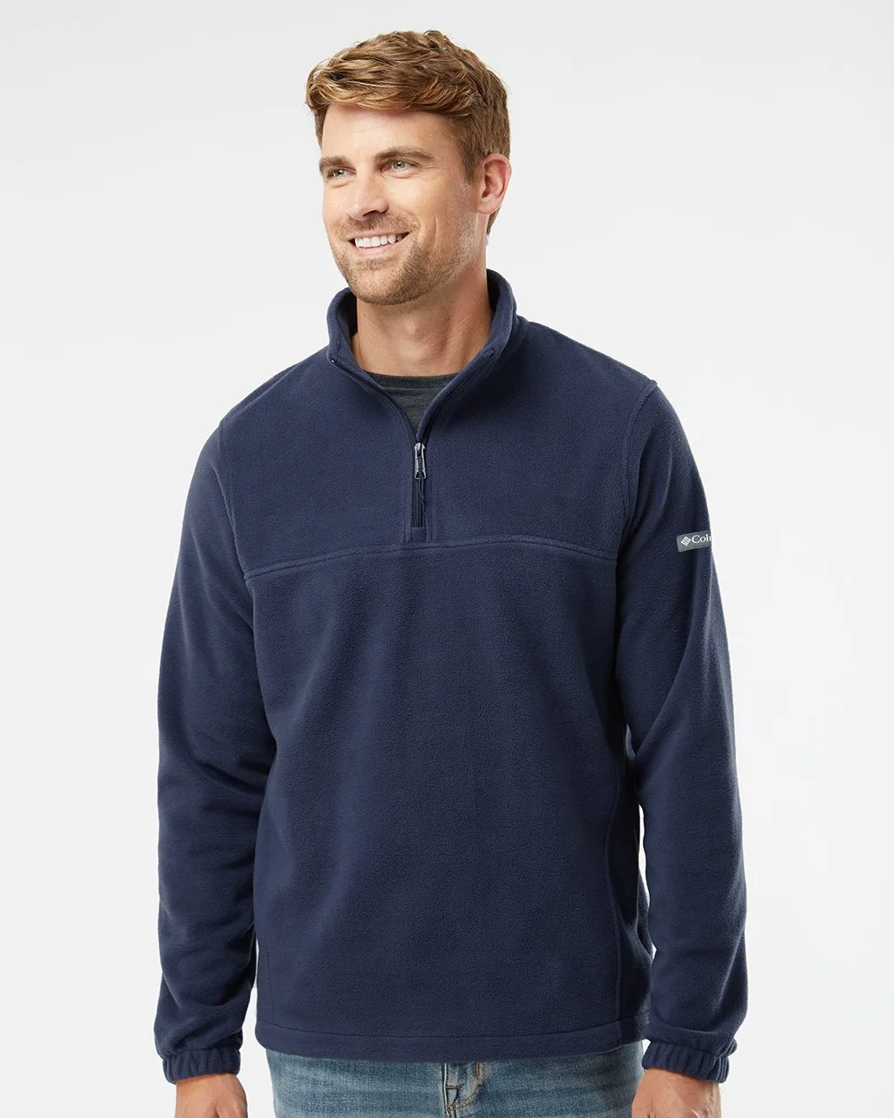 Columbia® Men's Steens Mountain™ Fleece Half-Zip Pullover view 2