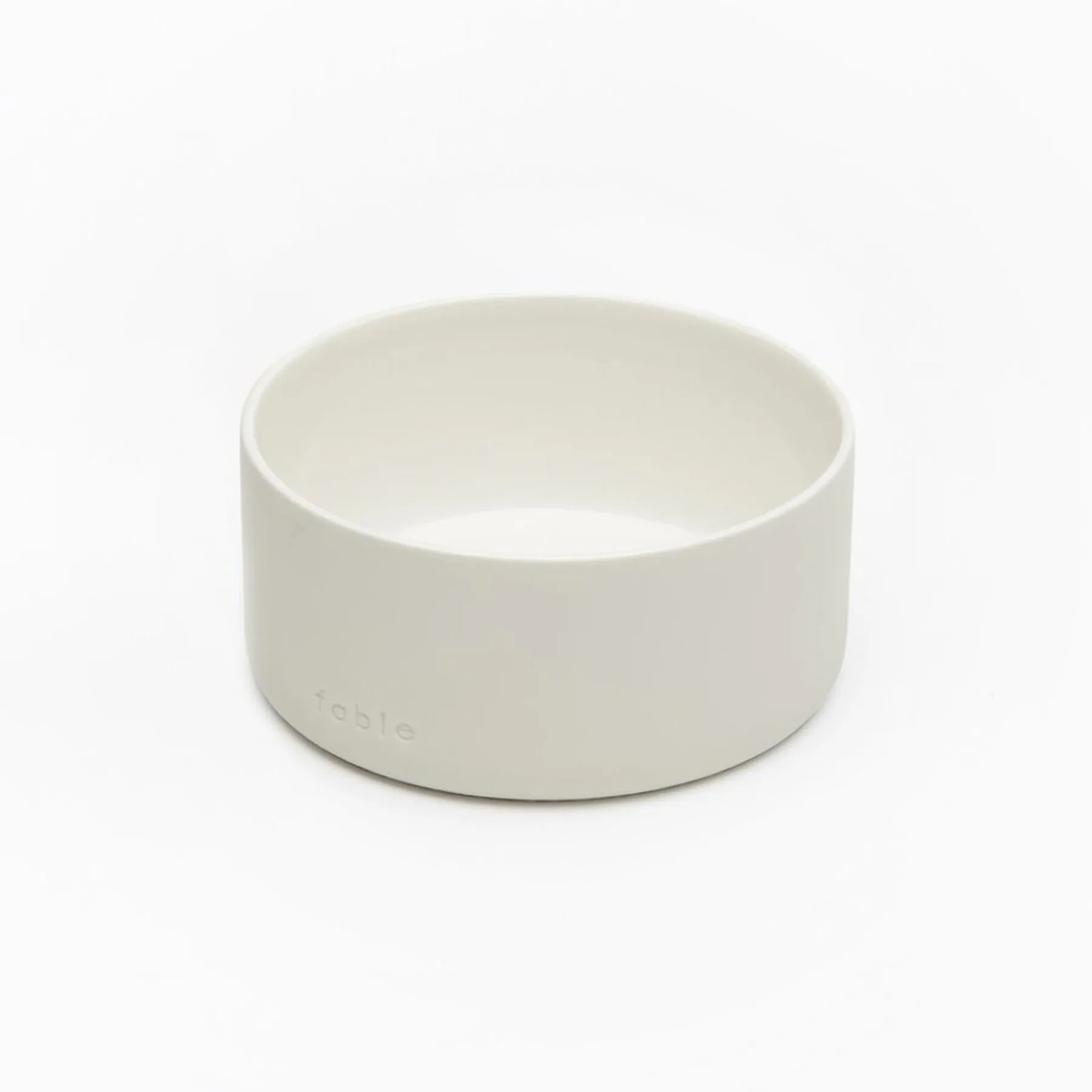 Fable Pets Bowl - Small/Medium - Light Grey