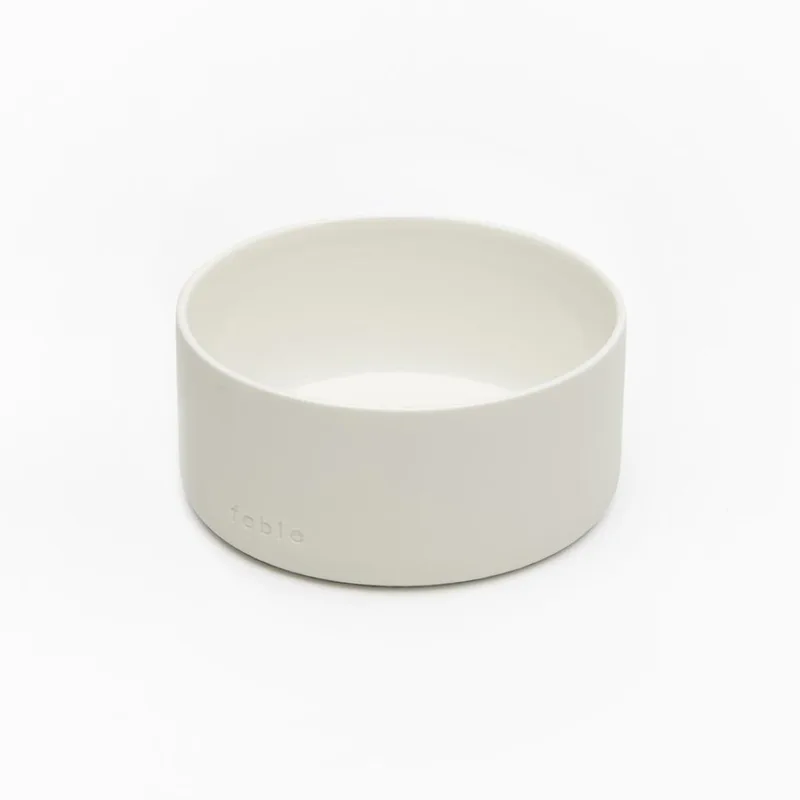 Fable Pets Bowl - Small/Medium - Light Grey