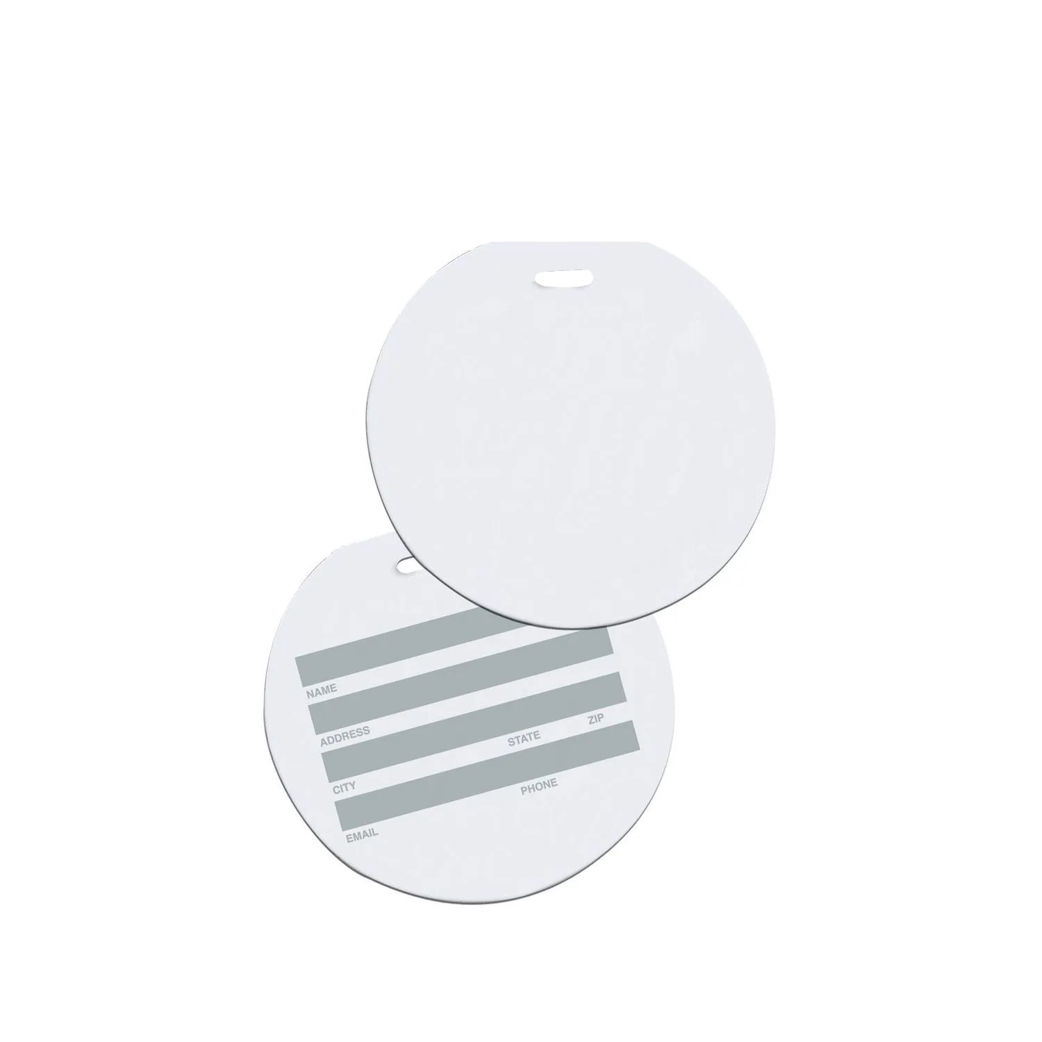 Round Write On Surface Tag - Full Color view 7