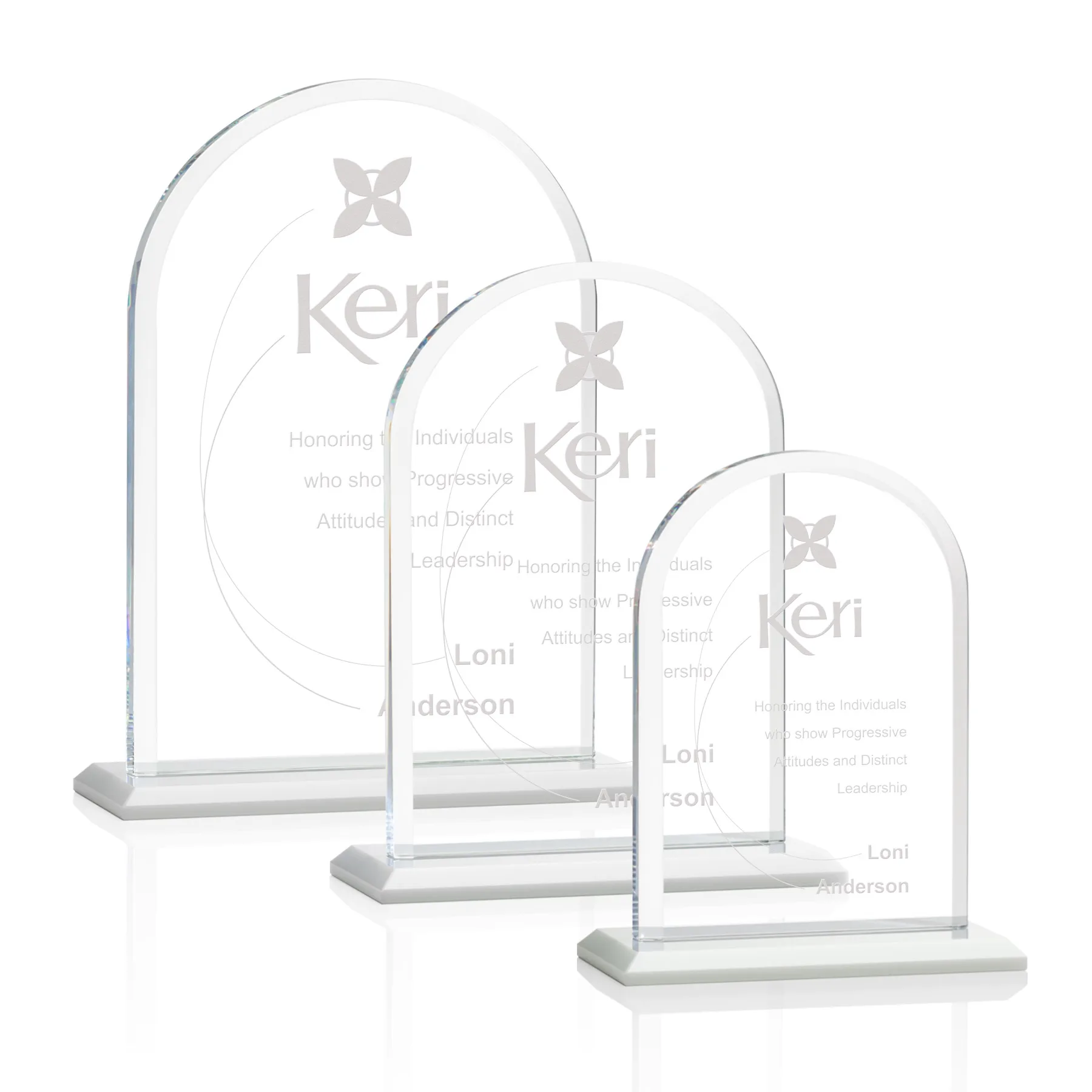 Deep Etch, White