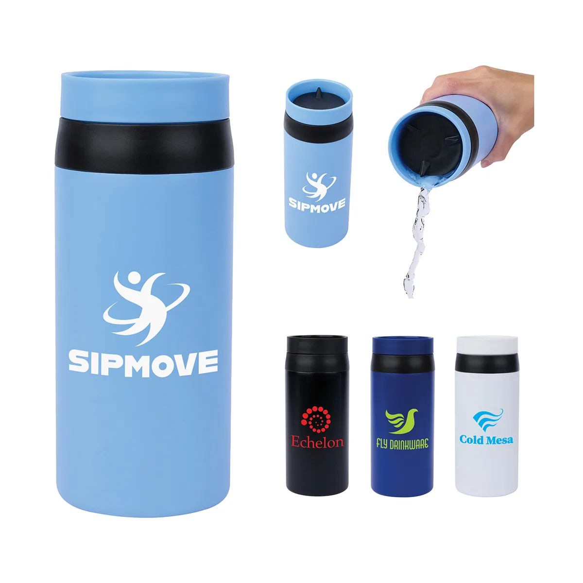 Leo 12 oz. Double Wall Steel, Vacuum 360 Tumbler