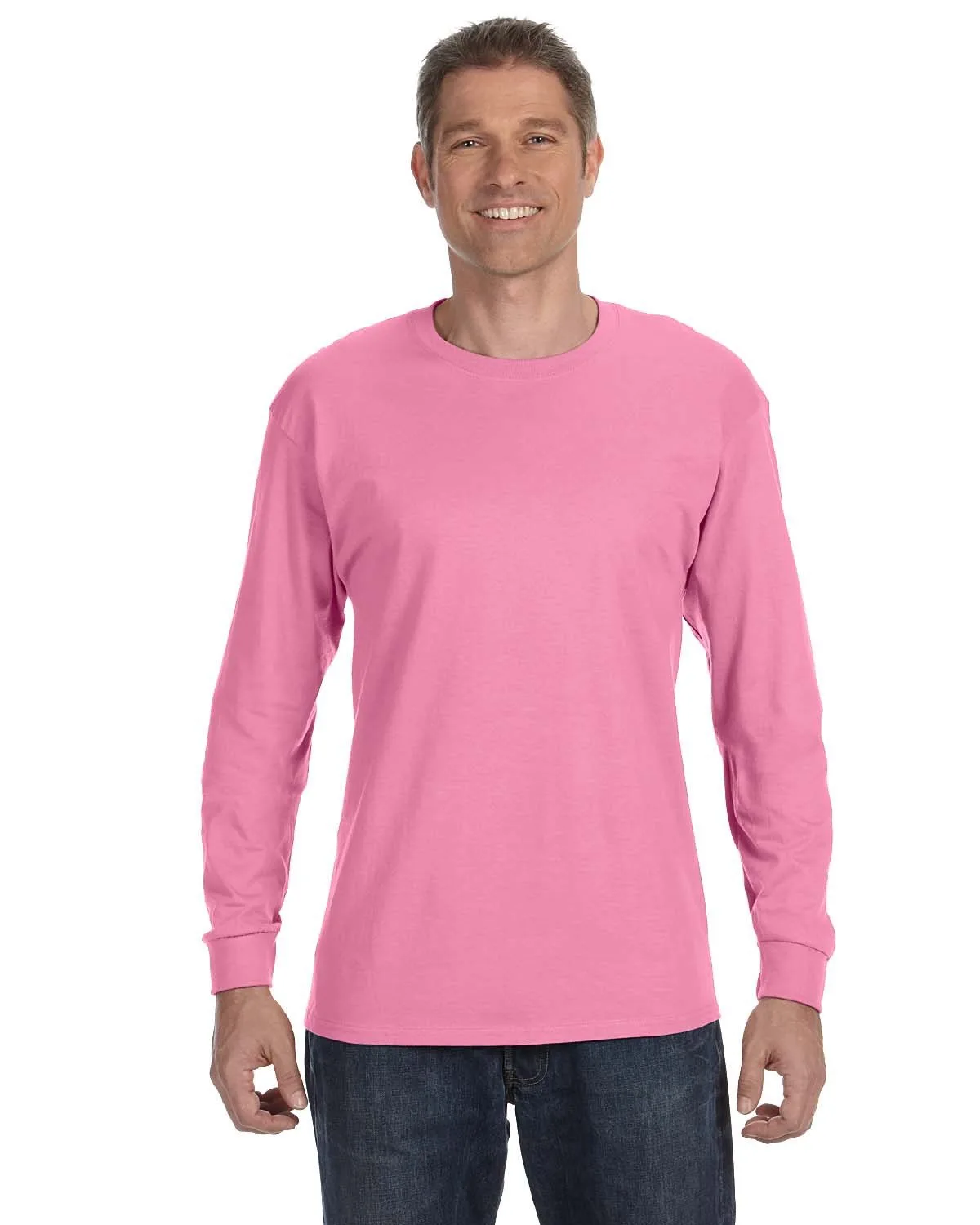 Jerzees Adult DRI-POWER® ACTIVE Long-Sleeve T-Shirt view 3