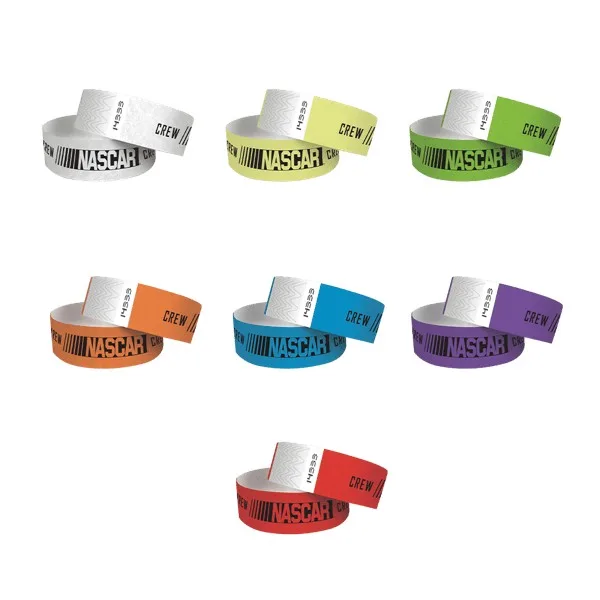 1" Tyvek® Wristband - One Color Imprint view 2