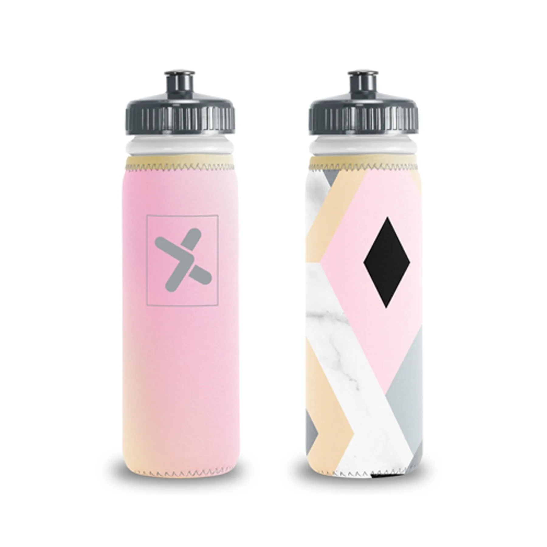 22 Oz. Van Metro 4CP Duplex Sport Bottle w/Push Pull Cap view 2