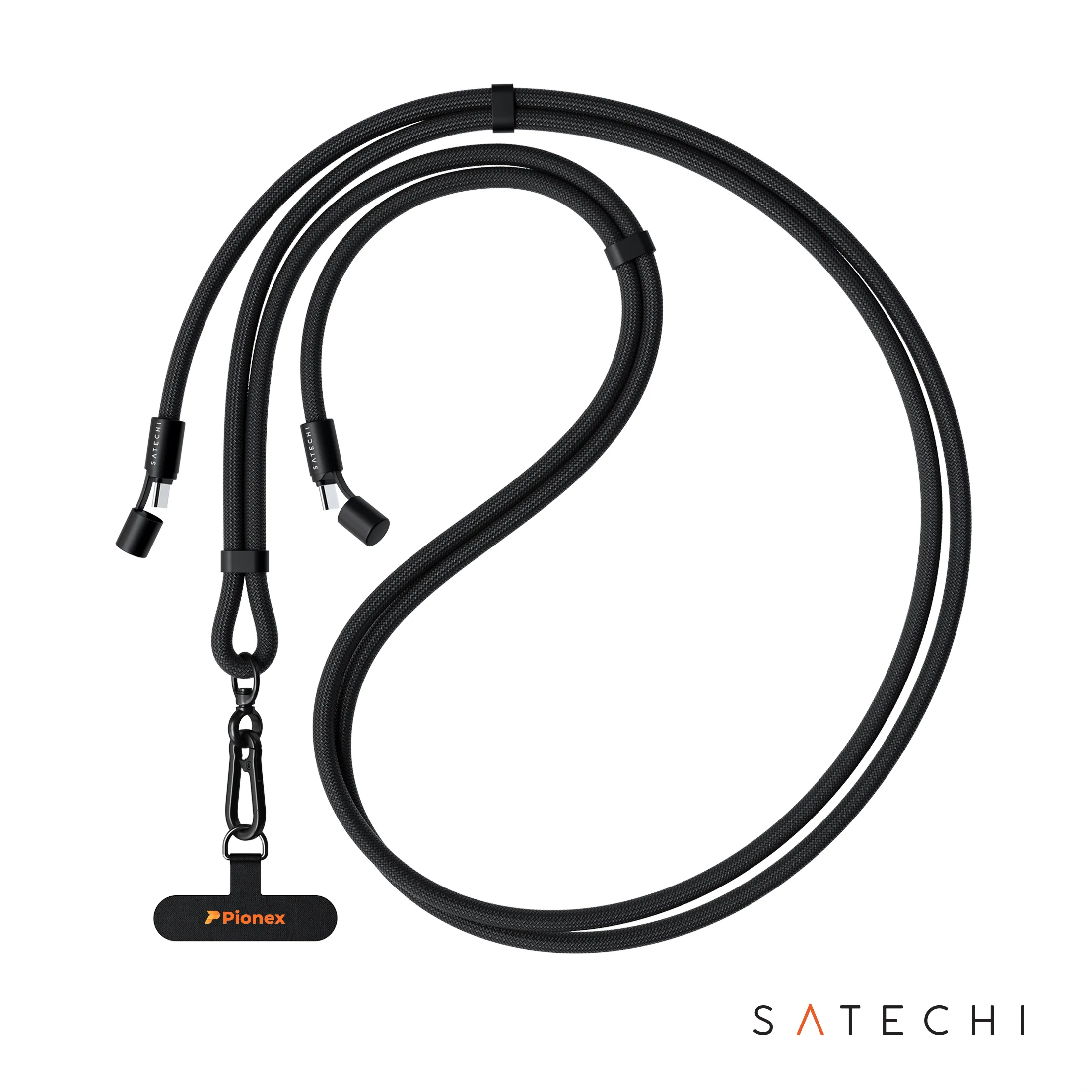 SATECHI® OntheGo™ Crossbody Lanyard Cable — SATECHI® OntheGo™ Crossbody Lanyard Cable