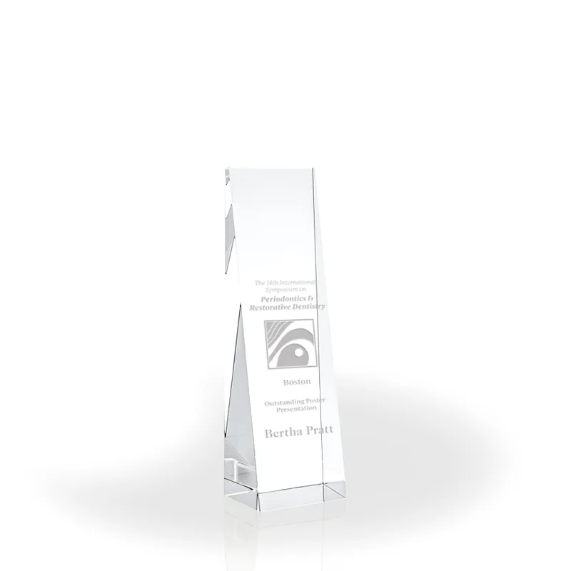 Incline Crystal Awards - Small